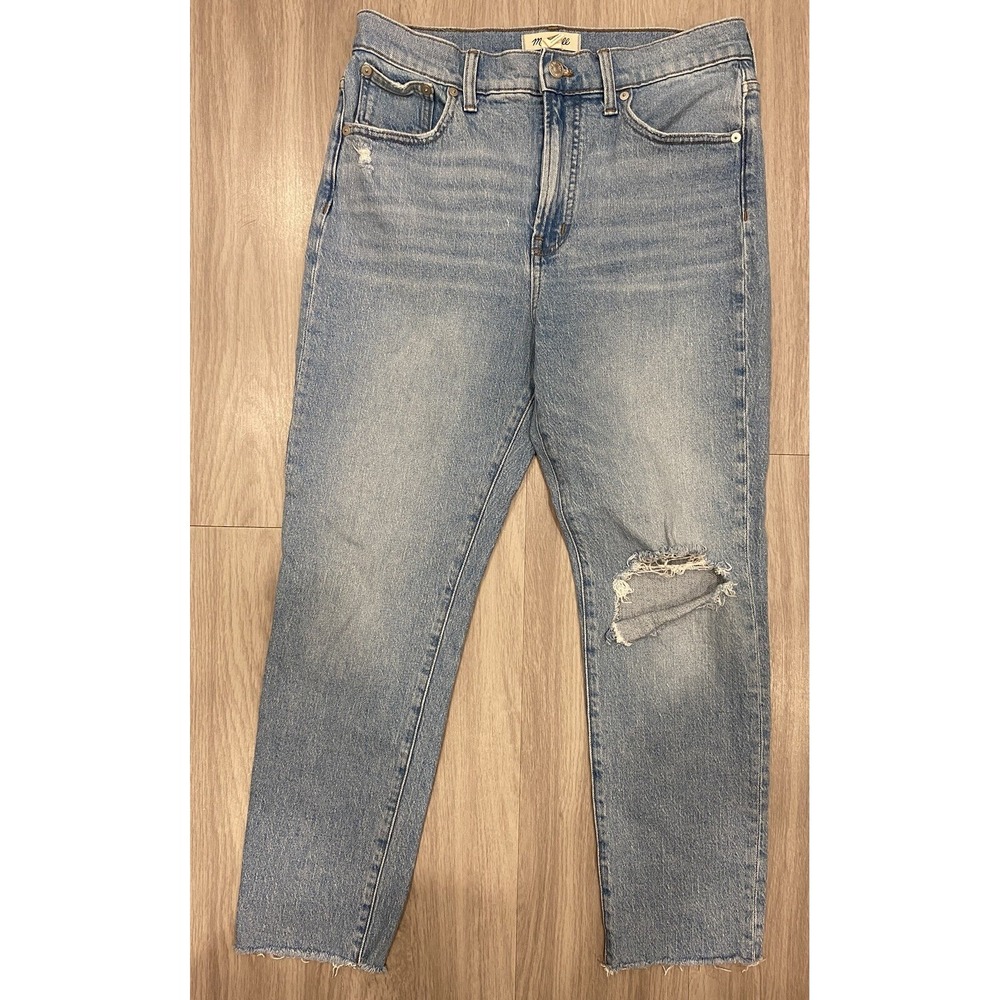 Madewell Jeans Women's Sz 29 The Perfect‎ Vintage  Distressed Light Wash Denim